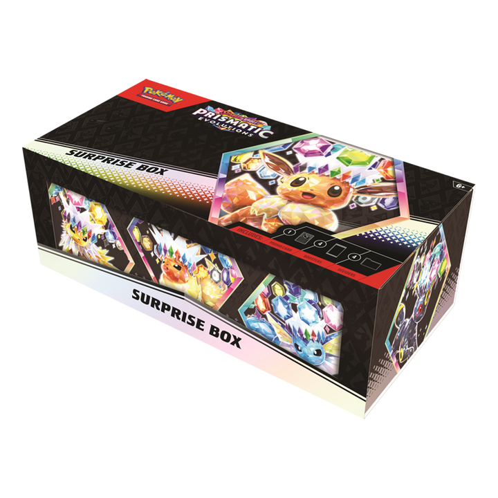 PREORDER Pokemon Scarlet & Violet Prismatic Evolutions: Surprise Box