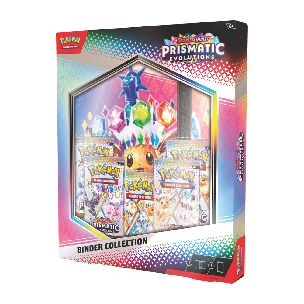 Pokemon Scarlet & Violet Prismatic Evolutions: Binder Collection