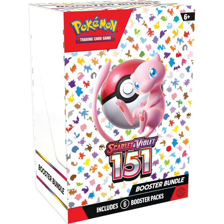 Pokémon Scarlet & Violet 151 - Booster Bundle (6 Card Packs)