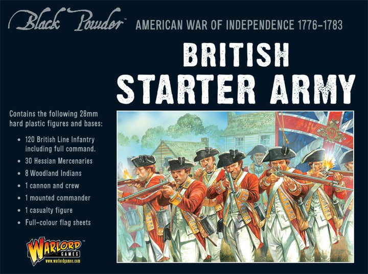 Black Powder - British Army Starter Set AWI