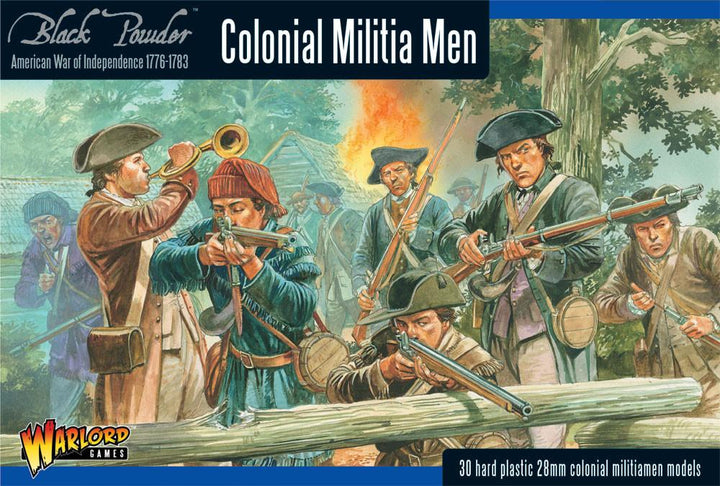 Black Powder - Colonial Militia Men AWI